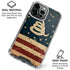 Dont Tread On Me American Flag iPhone 16 Pro Clear Case